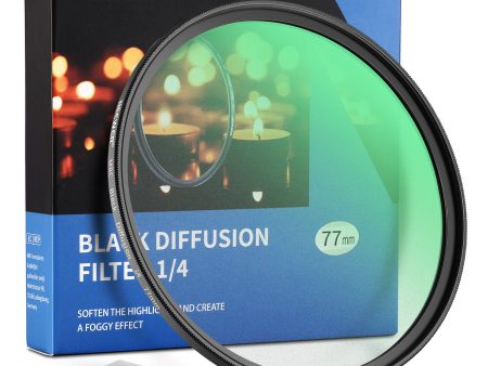 NEEWER Black Diffusion 1 4 Cinematic Effect Filter Discount