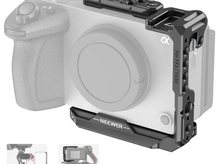 NEEWER CA046 Aluminum Alloy Half Camera Cage for Sony FX3 FX30 Online now