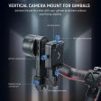 NEEWER CA027 Vertical Camera Mount for Ronin RS3 Pro RS 3 RS 2 Gimbal Hot on Sale