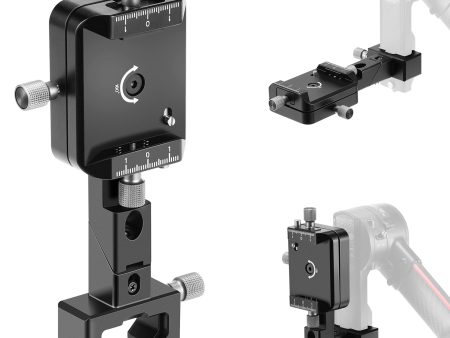 NEEWER CA027 Vertical Camera Mount for Ronin RS3 Pro RS 3 RS 2 Gimbal Hot on Sale