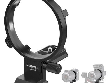 NEEWER CA059 Rotatable Camera Lens Collar for Fujifilm GFX100 II 100S 50S II Hot on Sale