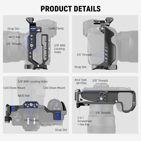 NEEWER CA041 Camera Cage For Nikon Z8 For Discount