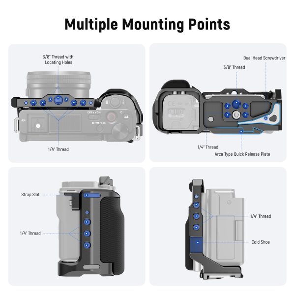 NEEWER CA003S Camera Cage for Sony ZV-E10 Online Sale