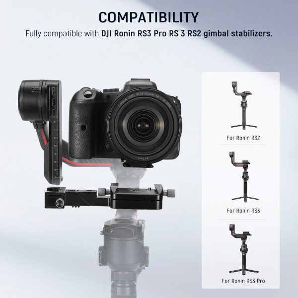 NEEWER CA027 Vertical Camera Mount for Ronin RS3 Pro RS 3 RS 2 Gimbal Hot on Sale