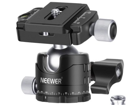 NEEWER GM-LO28-DK 28mm Low Profile Tripod Ball Head Online Hot Sale