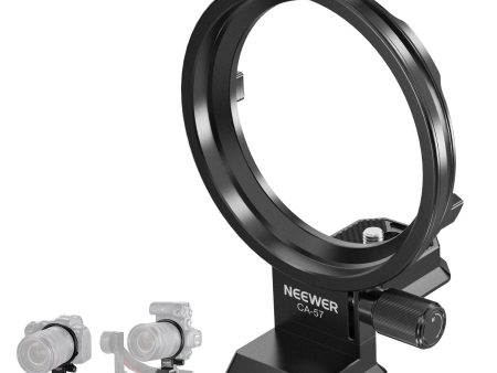 NEEWER CA057 Rotatable Camera Lens Collar for Canon R5 R5C R6 Mark II For Sale