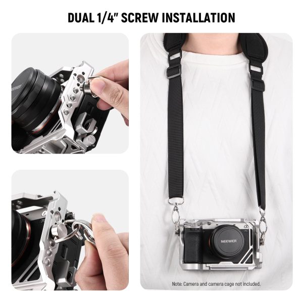 NEEWER CA070 Camera Cage Strap with Two D Rings Cheap