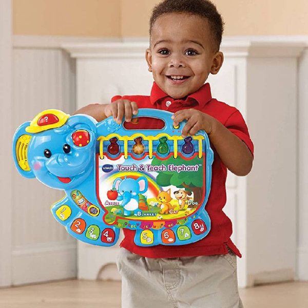 Vtech Touch & Teach Elephant (1-3yrs) Online Sale