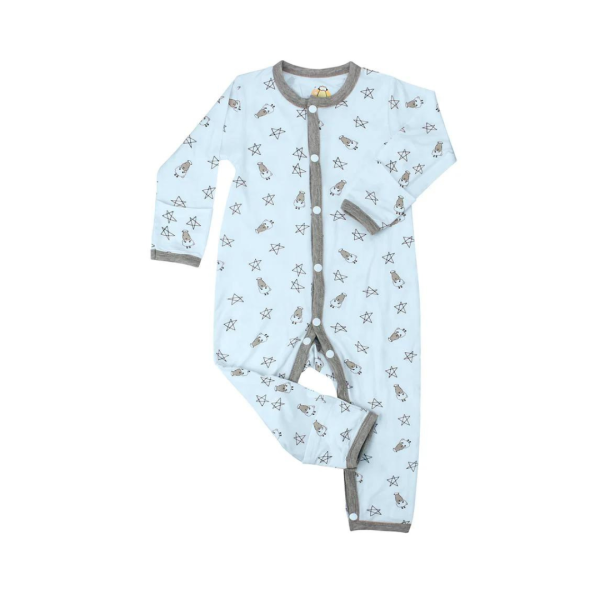 Baa Baa Sheepz Romper Blue Small Star & Sheepz - 24M For Discount