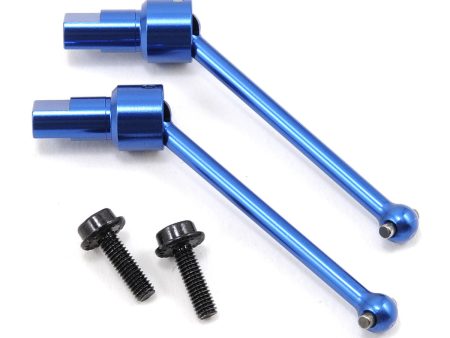 Traxxas LaTrax Aluminum Front Rear Driveshaft (2) (Blue) Online Hot Sale