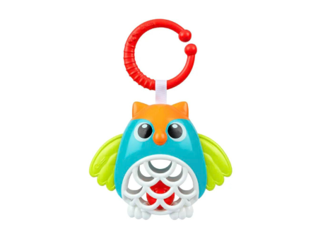 Chicco Toy Baby Sense & Focus Owl Rattle ( 3-24m ) Cheap