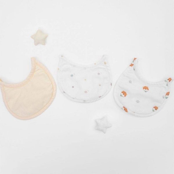 Granny Ben TENCEL™ Muslin Newborn Bib (3pcs) For Sale