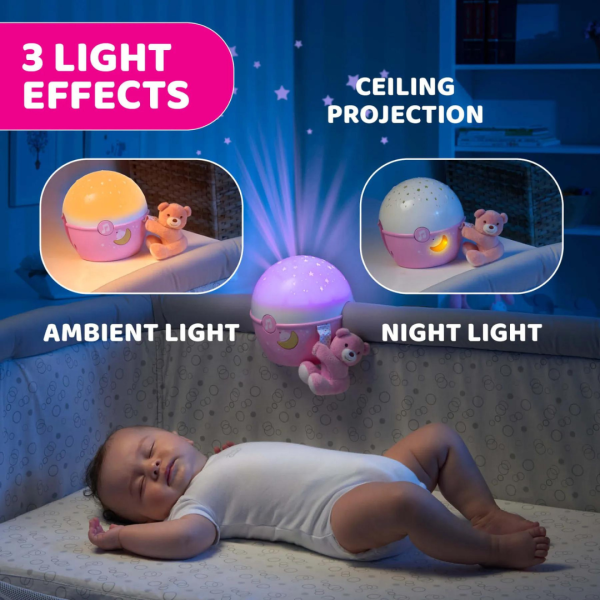 Chicco Next2Stars Projector Pink ( 0m+ ) Online Hot Sale