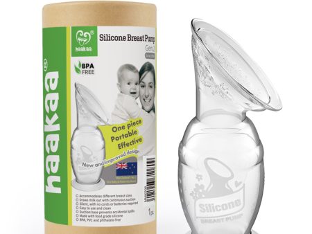 Haakaa Silicone Breast Pump 4oz 100ml For Cheap