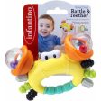 Infantino Sand Crab Rattle & Teether (0M+) Online now