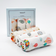 Smileey s 100% Cotton Muslin Swaddle 120x120 Assorted Sale