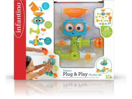 Infantino Sensory Plug & Play Tumbler Set (10m+) Fashion