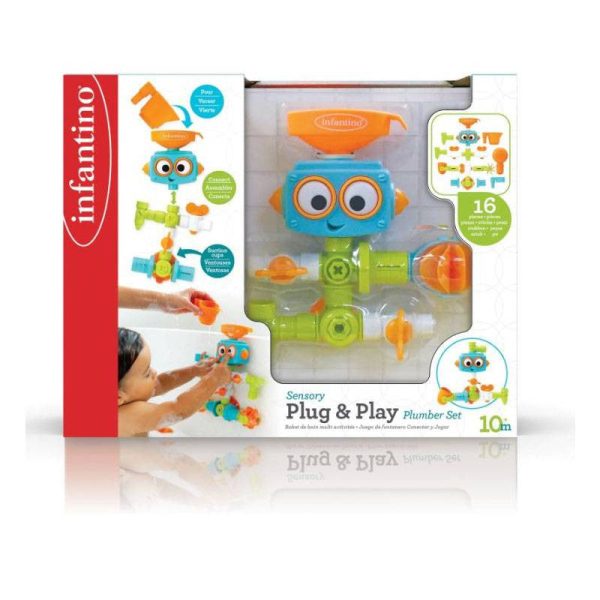 Infantino Sensory Plug & Play Tumbler Set (10m+) Fashion