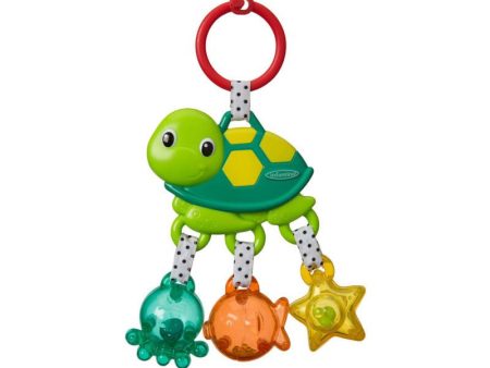 Infantino Jingle Sea Charms Turtle Rattle _ 0M+ Hot on Sale