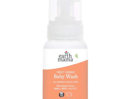 Earth Mama Sweet Orange Baby Wash 160ml For Cheap