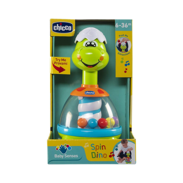 Chicco Baby Senses Toy Spin - Dino Fashion