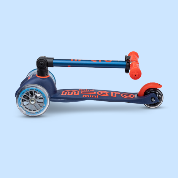 Micro Mini Deluxe Foldable Scooter-Navy Blue (2-5yrs) Online Sale