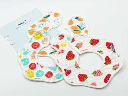 Smileey s Premium Bib 3 Pc - Assorted (Round) Sale