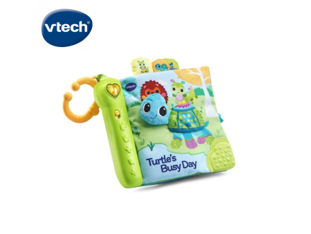 Vtech Turtles Busy Day Soft Book 3m+ Cheap