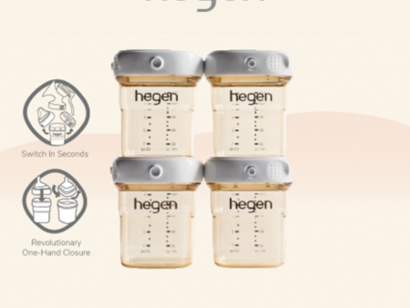 Hegen PCTO™ 150ml 5oz Breast Milk Storage PPSU (4-pack) Fashion