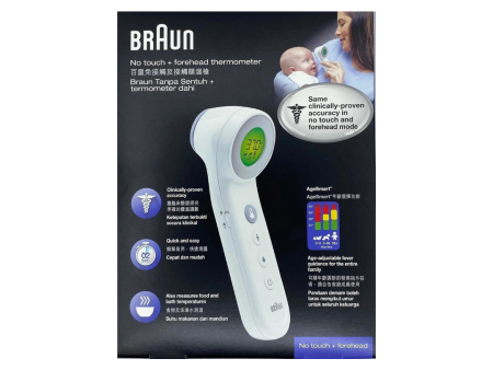 Braun No Touch + Forehead Thermometer BNT 400 Discount