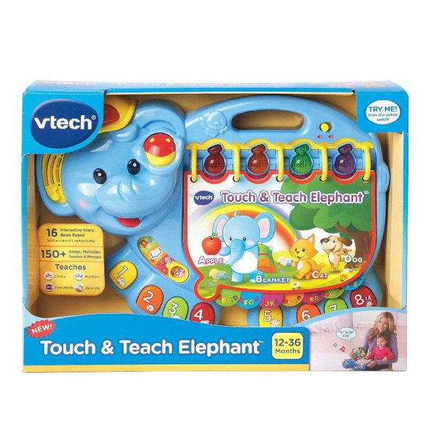 Vtech Touch & Teach Elephant (1-3yrs) Online Sale