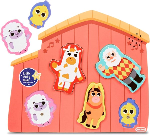 Little Tikes Little Baby Bum Musical Wooden Puzzle Sale