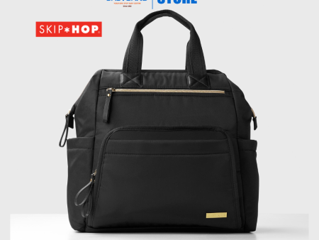 Skip Hop Mainframe Wide Open Diaper Backpack - Black Online now