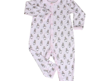 Baa Baa Sheepz Romper Pink Small Sheepz Discount