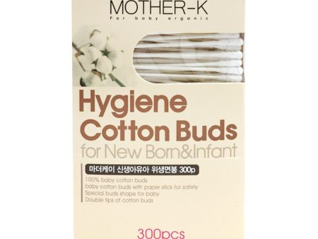 Mother-K Hygiene Cotton Buds (300pcs) For Discount