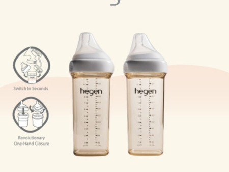 Hegen PCTO™ 330ml 11oz Feeding Bottle PPSU (2-pack) Online Sale