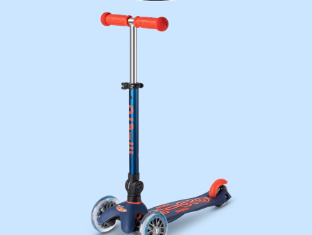 Micro Mini Deluxe Foldable Scooter-Navy Blue (2-5yrs) Online Sale