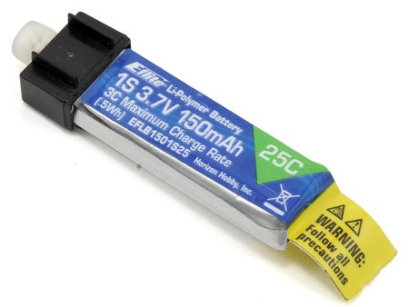 1S LiPo Battery 25C (3.7V 150mAh) Discount