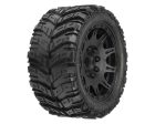 1 6 Masher X HP Belted Pre-Mounted Monster Truck Tires (Black) (2) w 24mm Hex Online now