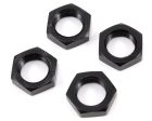 17mm Aluminum Wheel Nut (Black) (4) Fashion