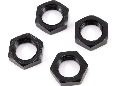 17mm Aluminum Wheel Nut (Black) (4) Fashion