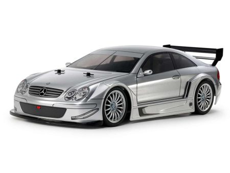 1 10 R C 2002 Mercedes-Benz CLK AMG Racing Version (Silver Painted Body) (TT-02) For Sale