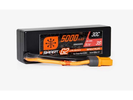 11.1V 5000mAh 3S 30C Smart G2 Hardcase LiPo Battery: IC5 Supply