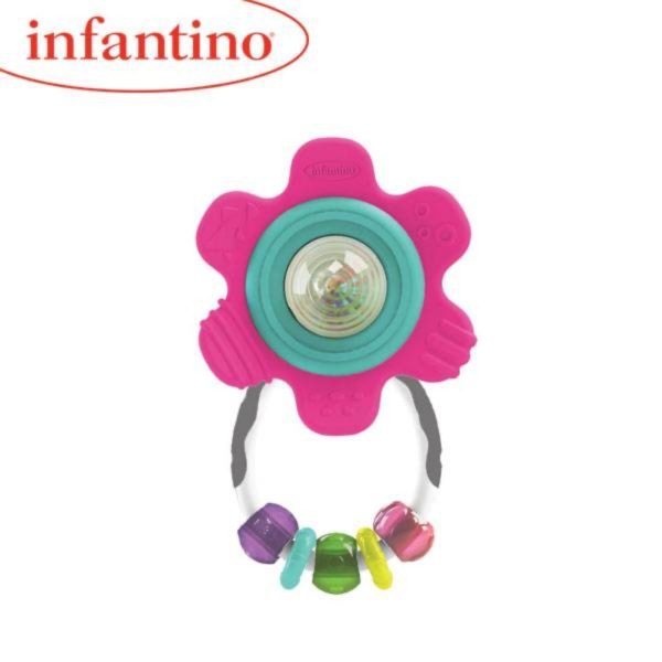 Infantino Spin & Rattle Teether Flower Online Sale