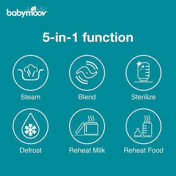 Babymoov Nutribaby+ Baby Food Processor Online Hot Sale