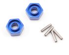 12mm Hex Aluminum Wheel Hub (Blue) Discount