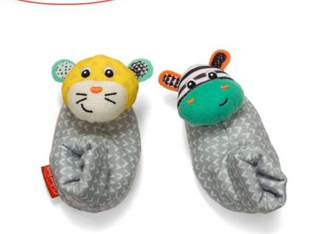 Infantino Foot Rattle Zebra  Tiger For Sale