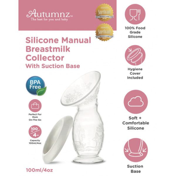 Autumnz Silicone Breastmilk Collector (90ml) For Sale