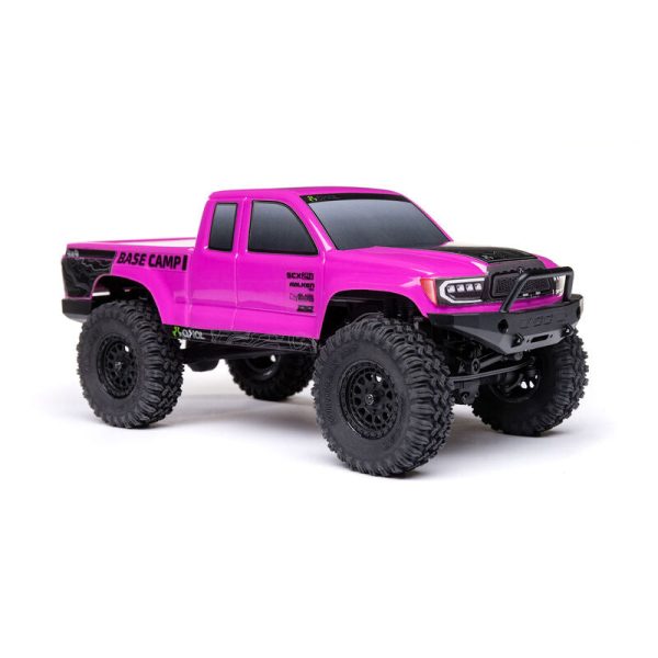 1 24 SCX24 Base Camp 4X4 RTR Brushed Rock Crawler (Battery & Charger Included) Fashion