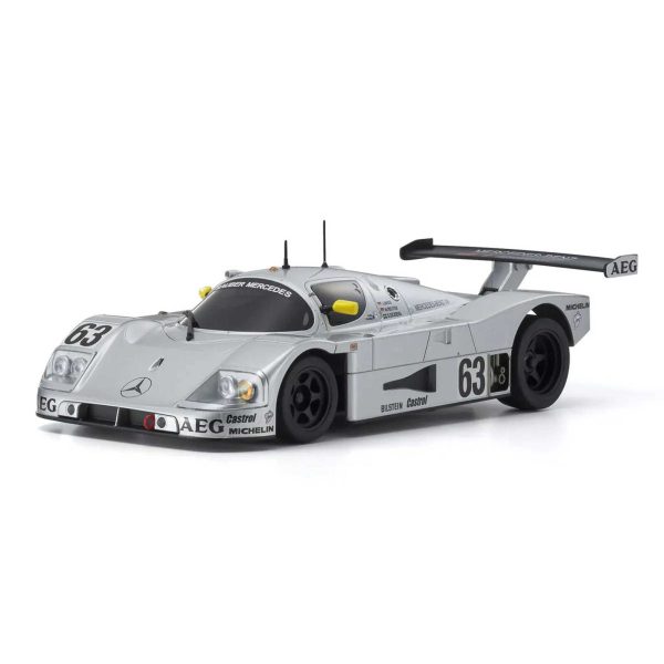 1 28 1988 Sauber-Mercedes Gruppe-C-Rennsportwagen C9 MINI-Z RWD RTR, Silver Supply